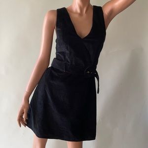 Black Corduroy Dress